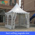 PVC Pagoda Tent with Sidewalls and Windows